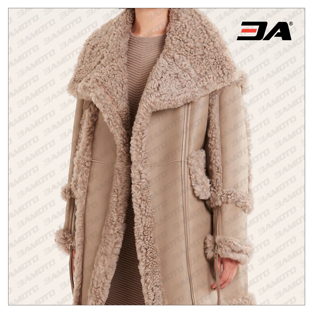 womens shearling jackets