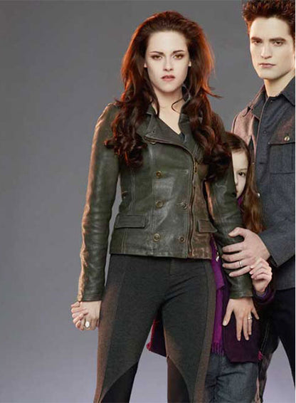 Breaking Dawn Leather Jacket - Kristen Stewart Jacket