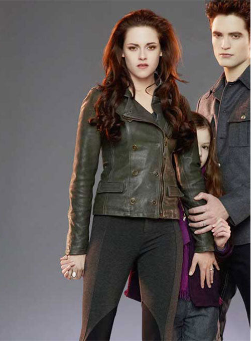 Breaking Dawn Leather Jacket - Kristen Stewart Jacket - Fashion Leather Jackets USA - 3AMOTO