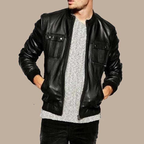 best black leather jacket