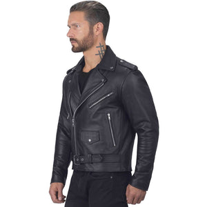 biker jacket black