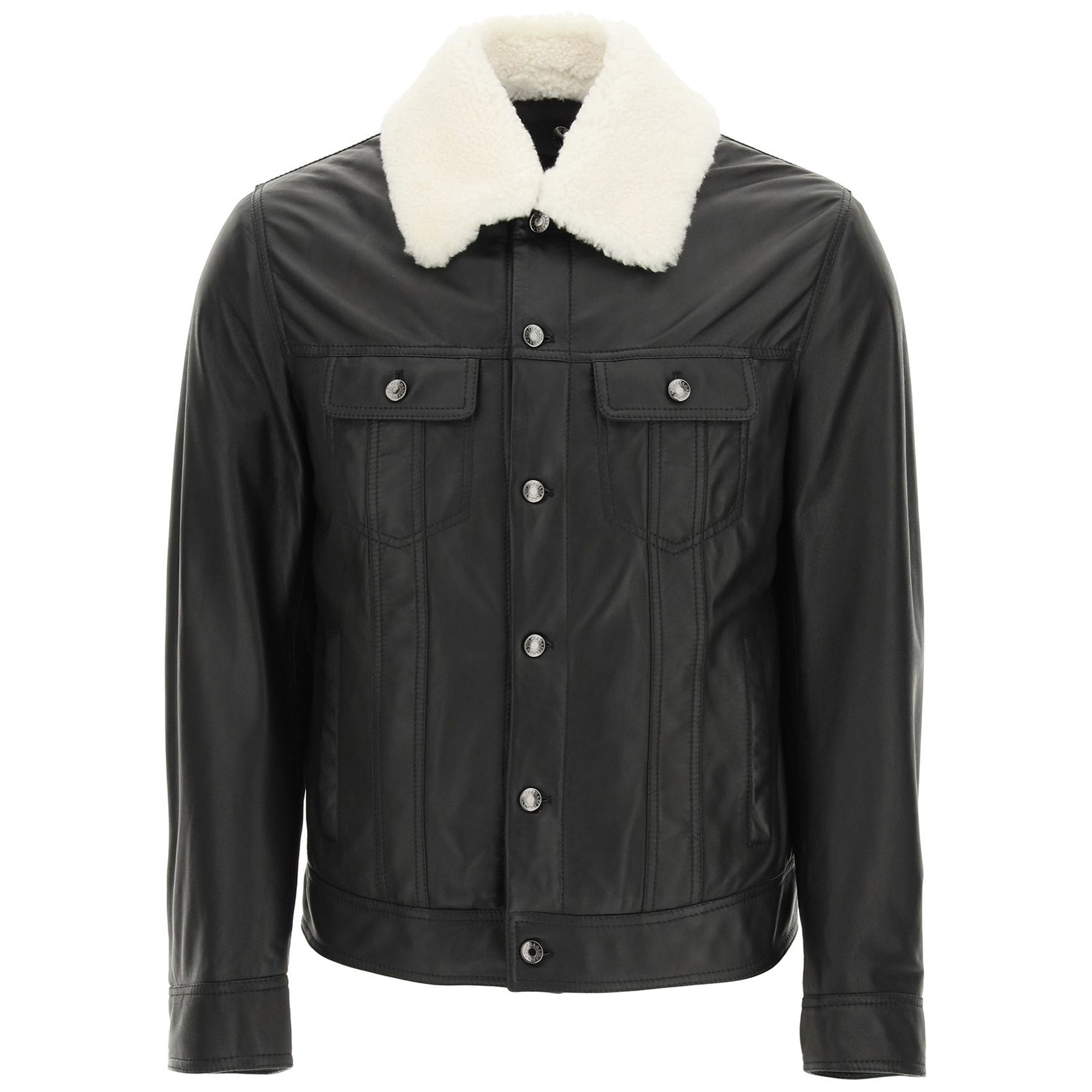 black aviator jacket