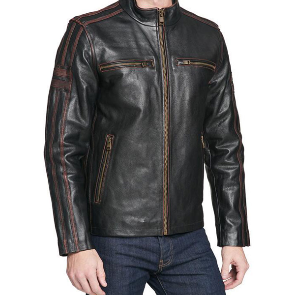 Black Leather Jacket Mens