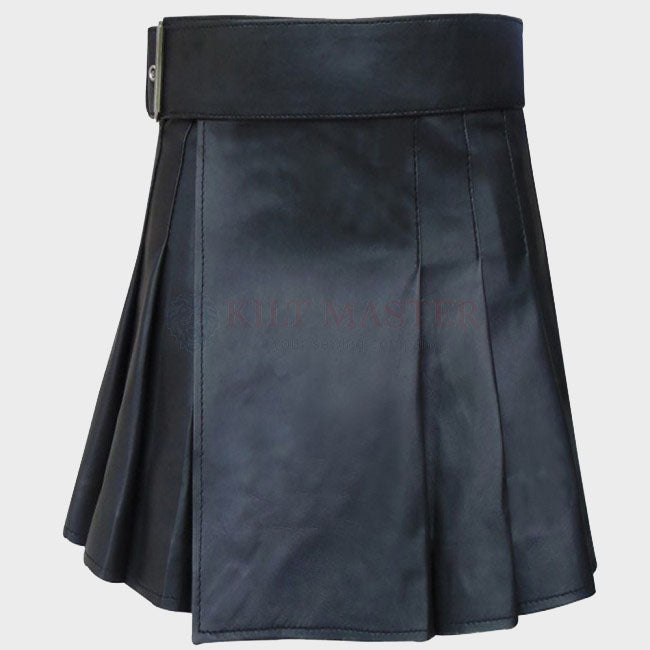 Buy Real Leather Kilt Online | Custom Real Leather Kilt