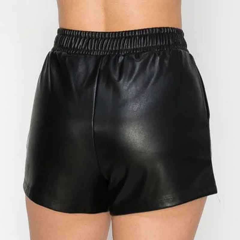 buy leather short online