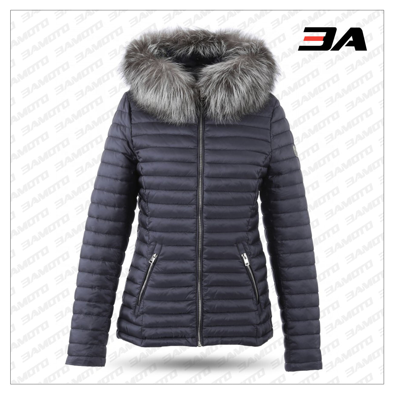 Petrol Blue Down Jacket