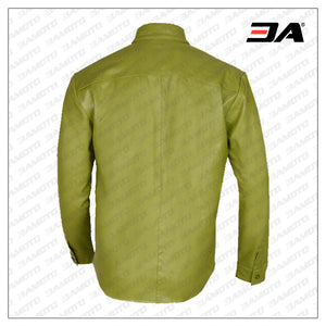 cheap leather shirt for men