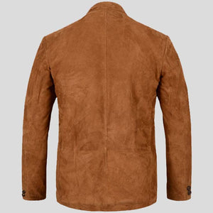 brown suede jacket men