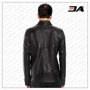 Mens Leather Shirt for sale