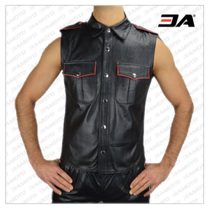Dominion Leather Shirt