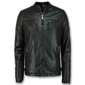 cafe racer biker leather jacket online