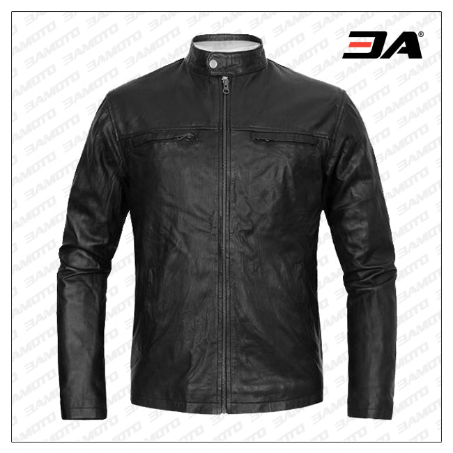 CAFE RACER LEATHER JACKET