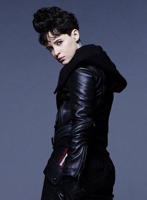 The Girl in the Spider's Web Leather Jacket - Claire Foy by 3amoto The Girl in the Spider's Web Leather Jacket - Claire Foy by 3amoto
