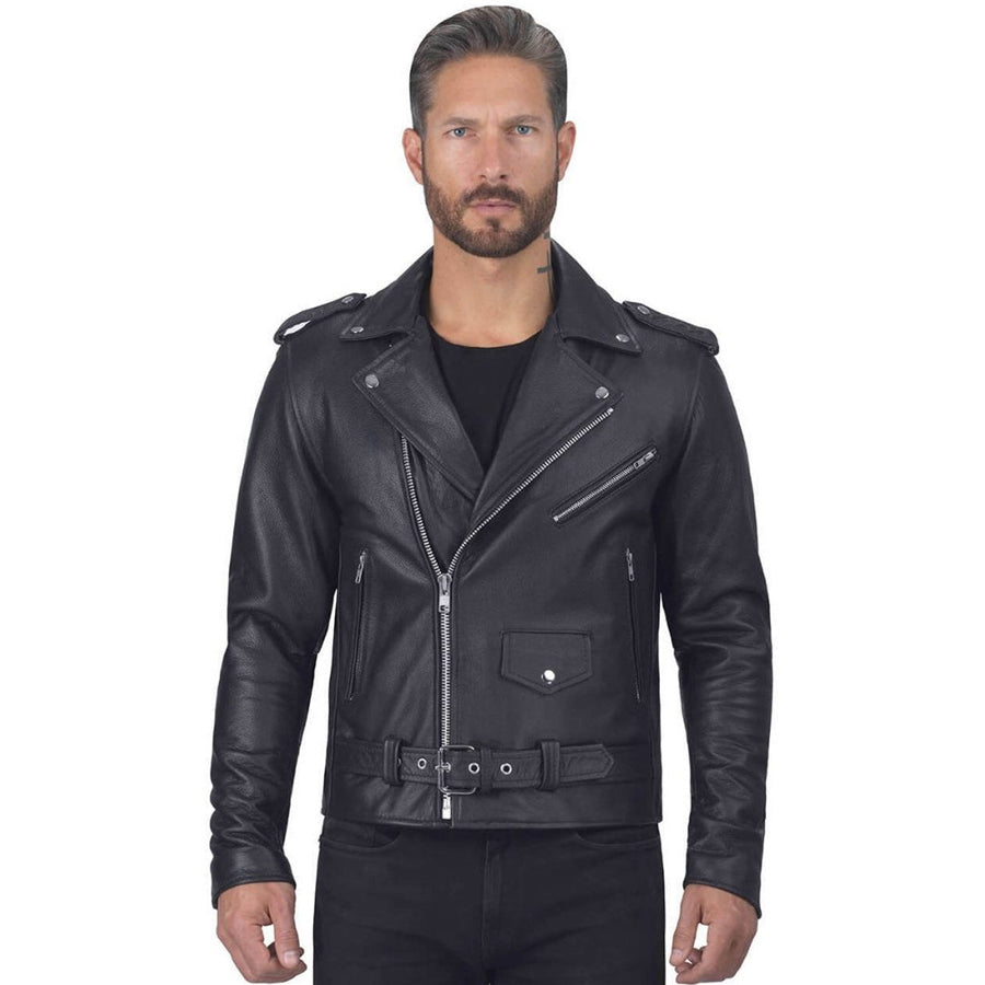 classic biker jacket