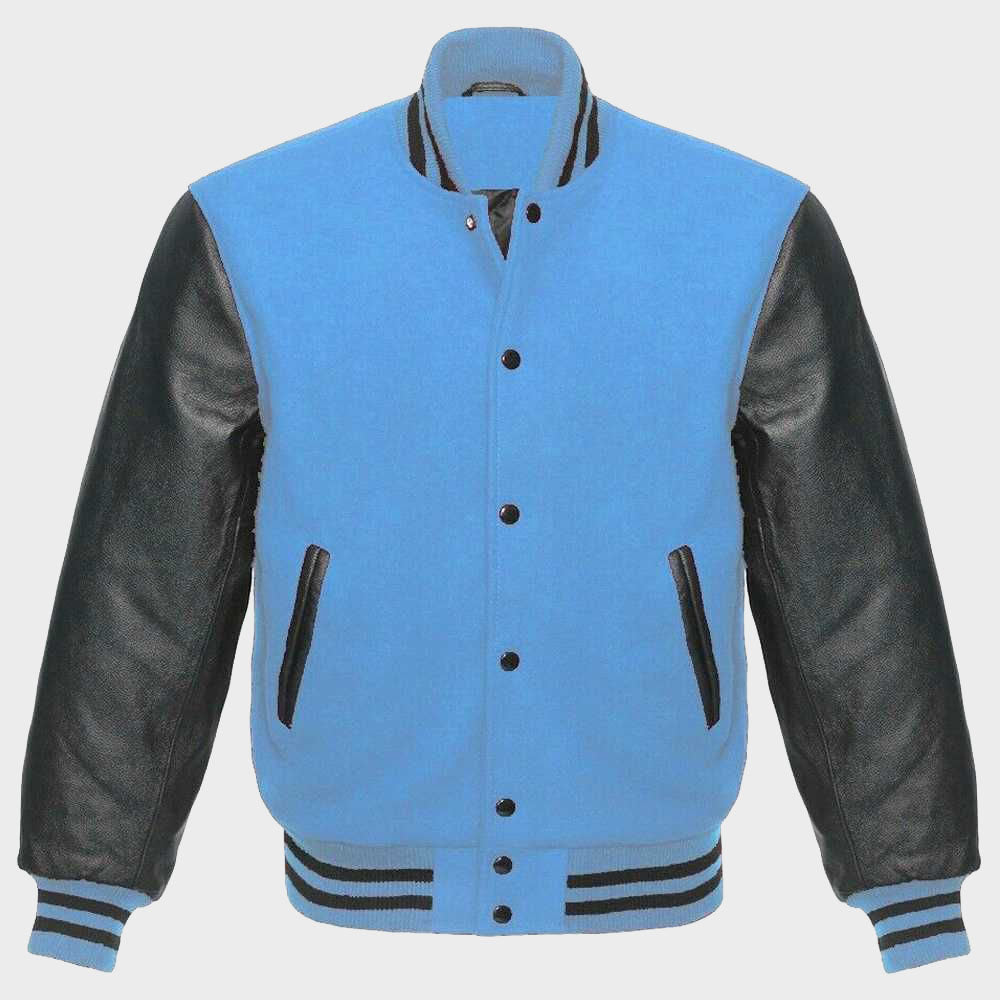 Columbia Blue Varsity Jacket Womens