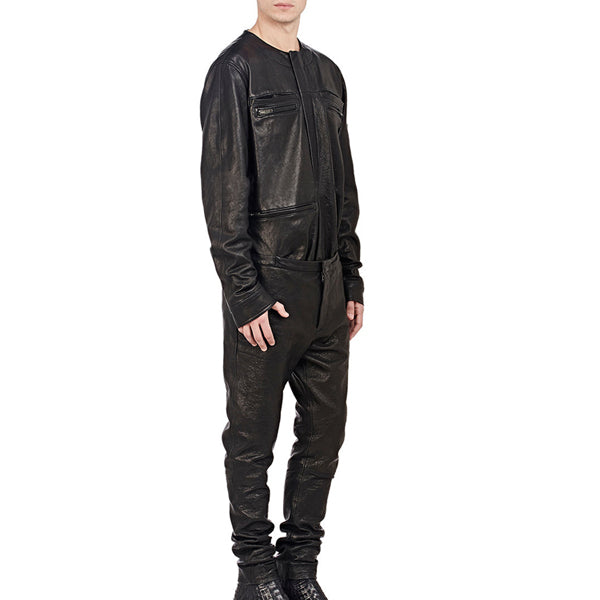 cool leather jumpsuit