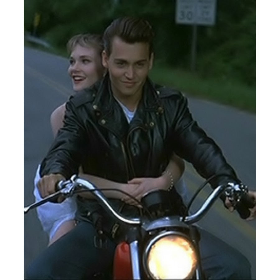 cry baby leather jacket