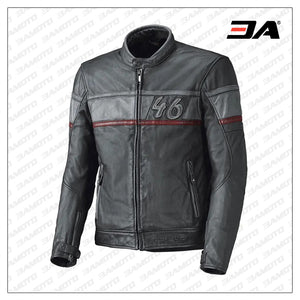 Custom 46 No Held Stone Retro Motorcycle Jacket