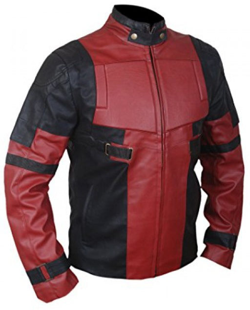 Deadpool Ryan Reynolds Genuine Leather Jacket - 3amoto