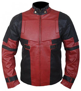 Deadpool Ryan Reynolds Genuine Leather Jacket - 3amoto