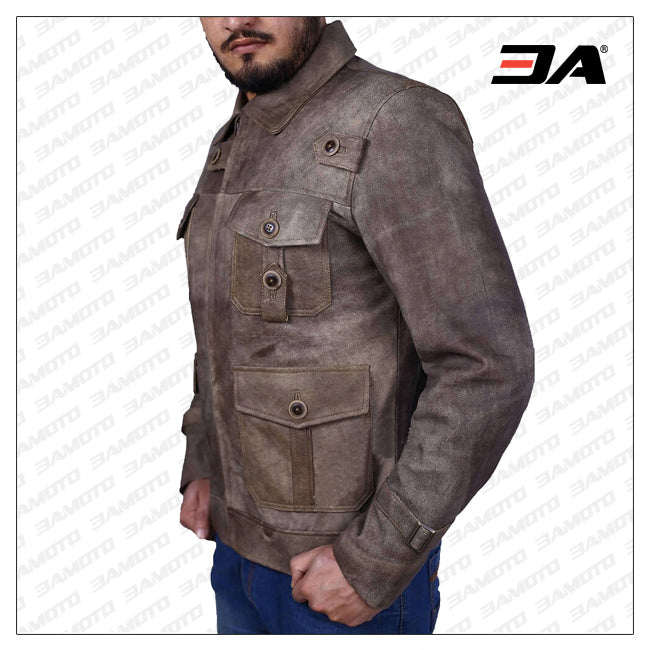 men biker jacket