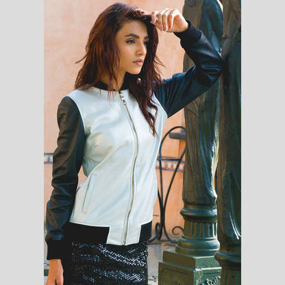 genuine leather jacket womens