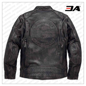 Dauntless Convertible Motorcycle Leather Jacket