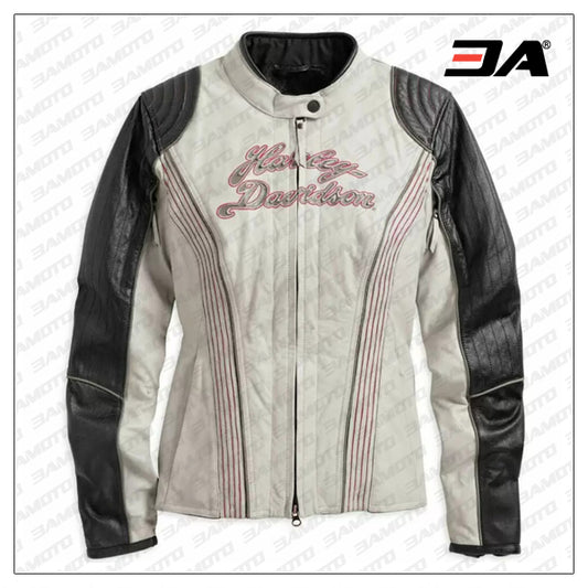 Harley Davidson Spirited Eagle Leather Jacket - 3amoto shop