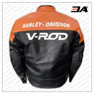 Harley Davidson Motorcycle Racing Leather Jacket
