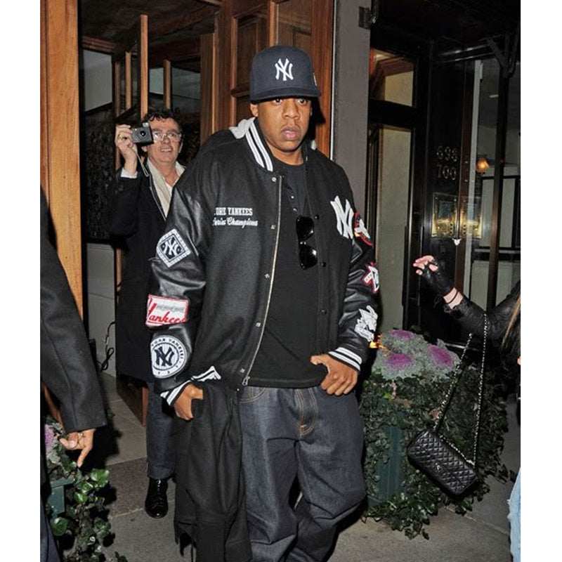 Yankee Jay Z Jacket  Buy Letterman NY Jay Z Yankee Jacket