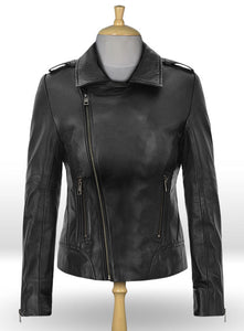 Black Leather Jackets For Women