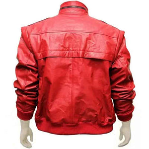 Johnny Lawrence Red Leather Jacket
