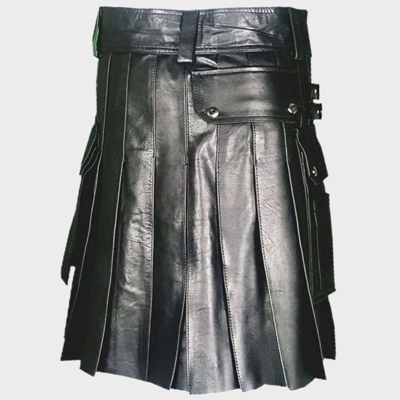 Kanye Leather Kilt for sale