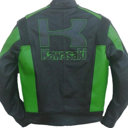 kawasaki leather jacket