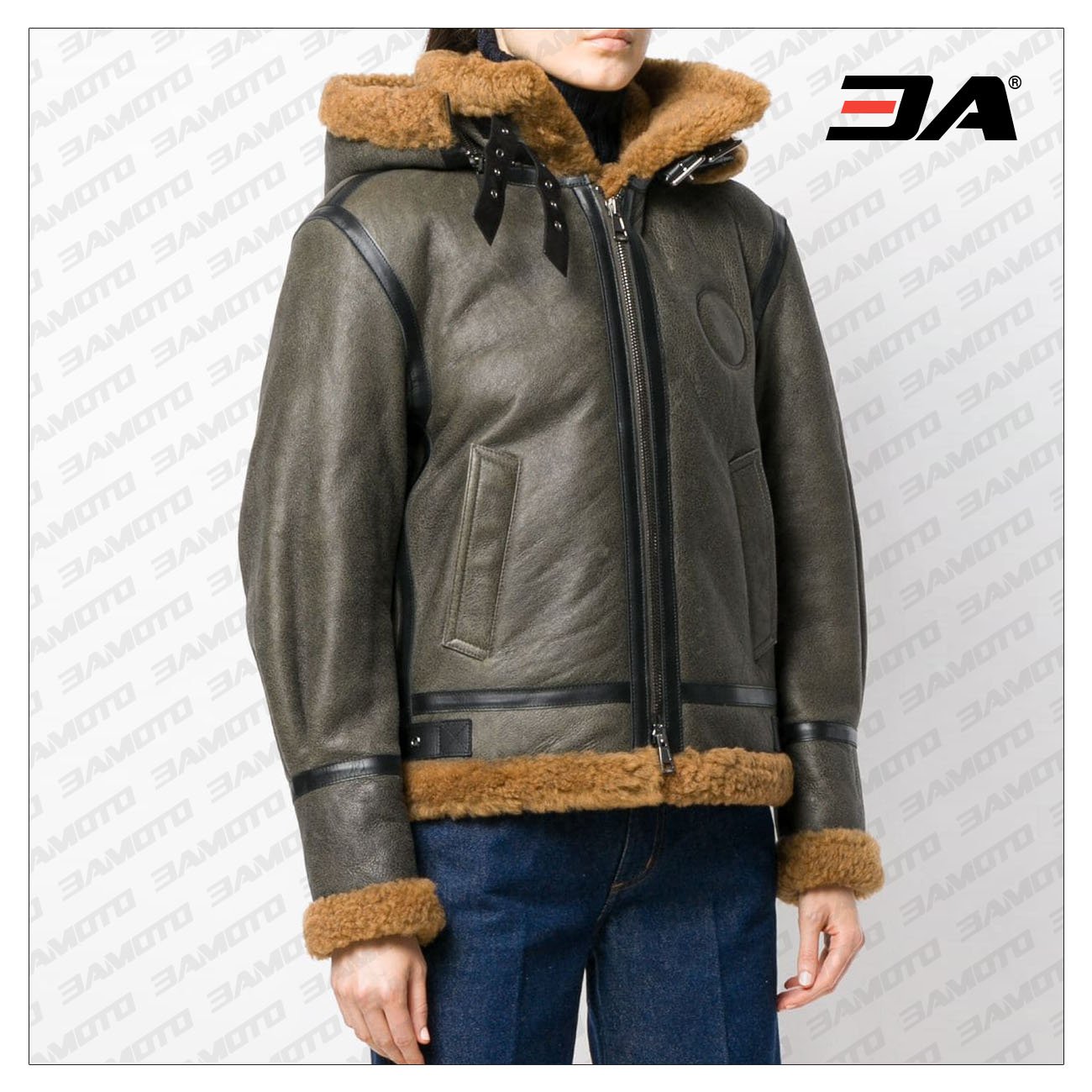 Shearling Aviator Coat