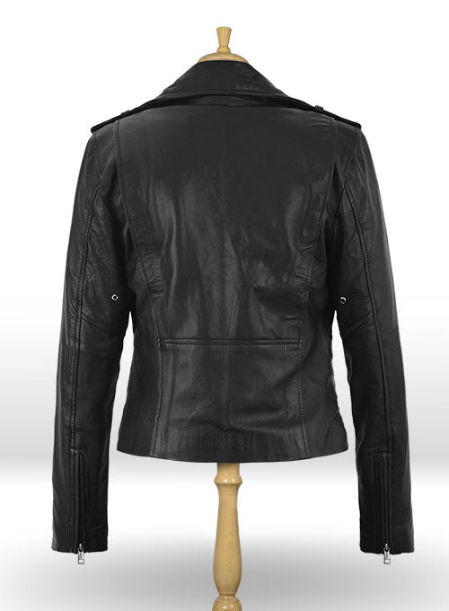 womens biker jacket