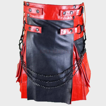 Leather Kilt For Men