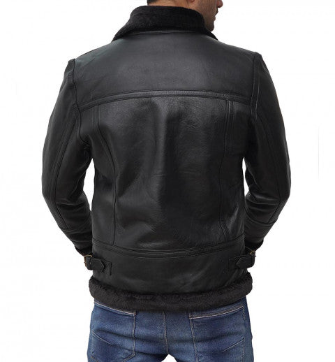 leather shearling jacket