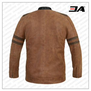 vintage leather jacket for men