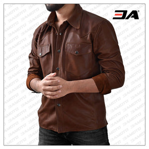 best leather shirt online