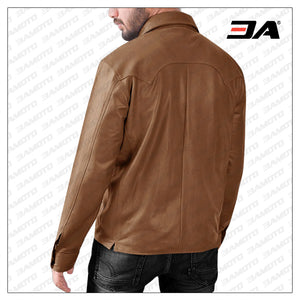 leather shirt online best deal
