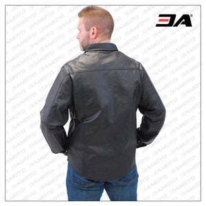 Lightweight Leather Shirt for sale