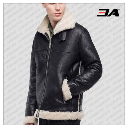 men b3 shearling jacket