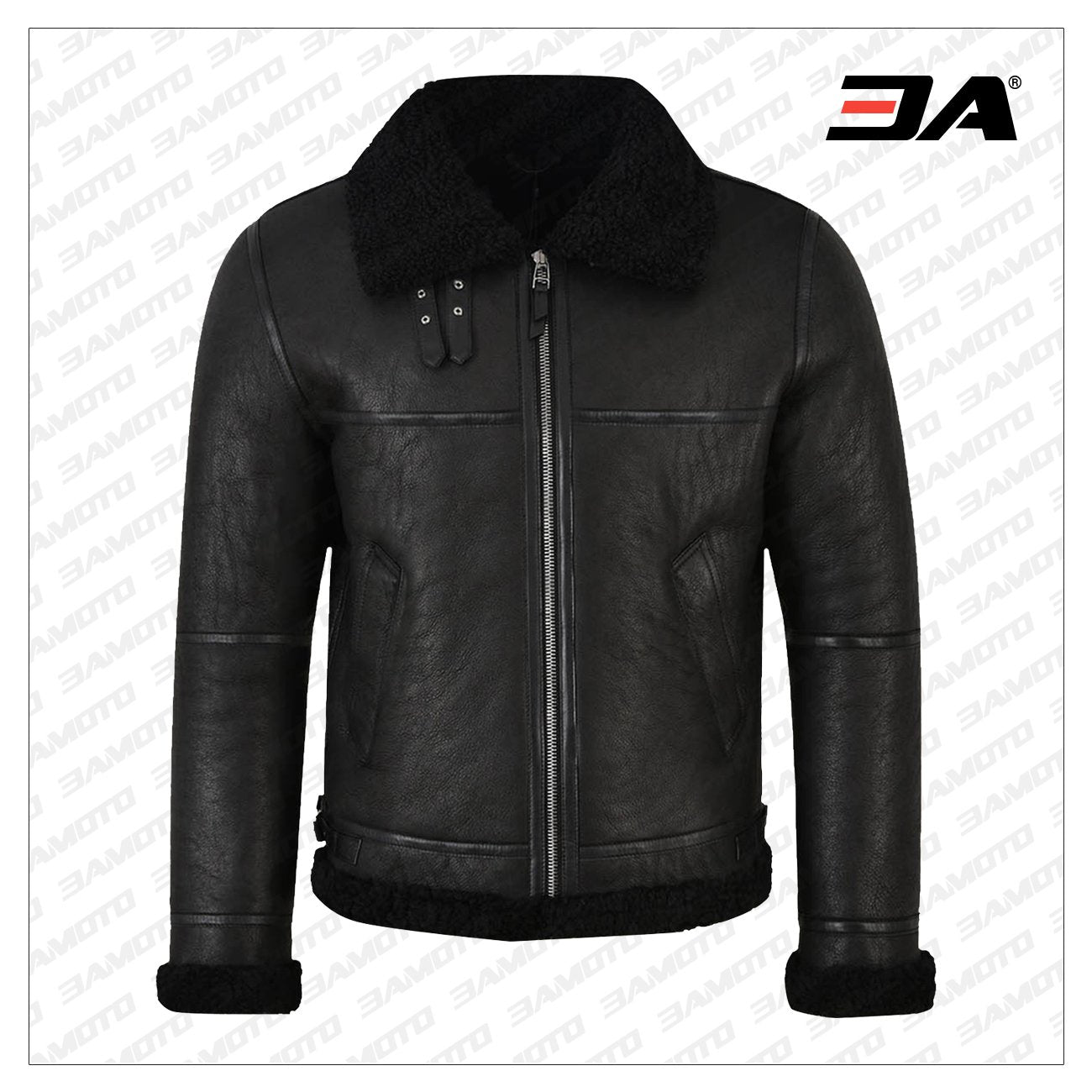 men black b3 shearling jacket