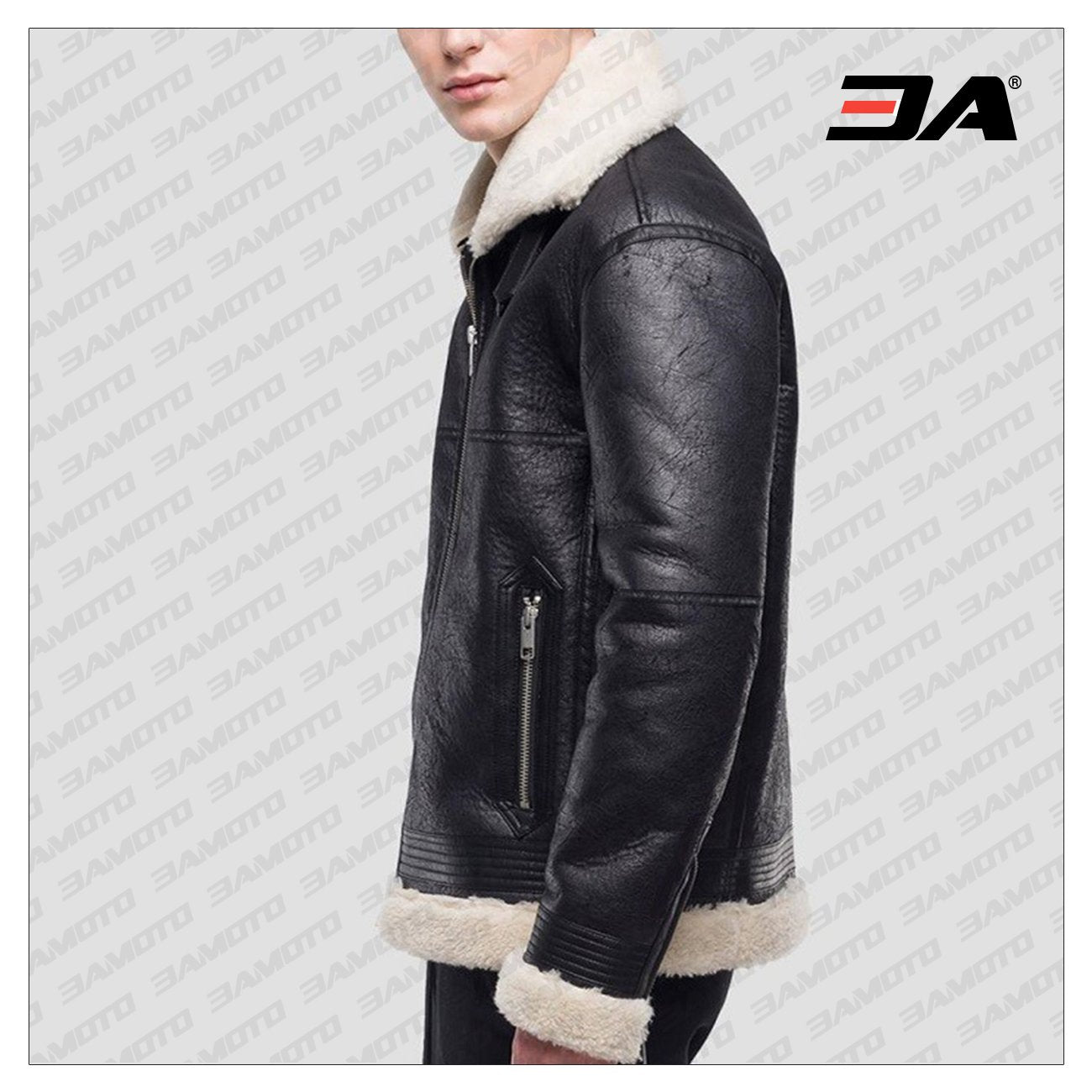 men classic b3 shearling jacket