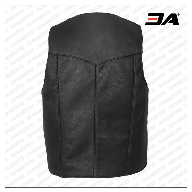 Men Premium Leather Vest