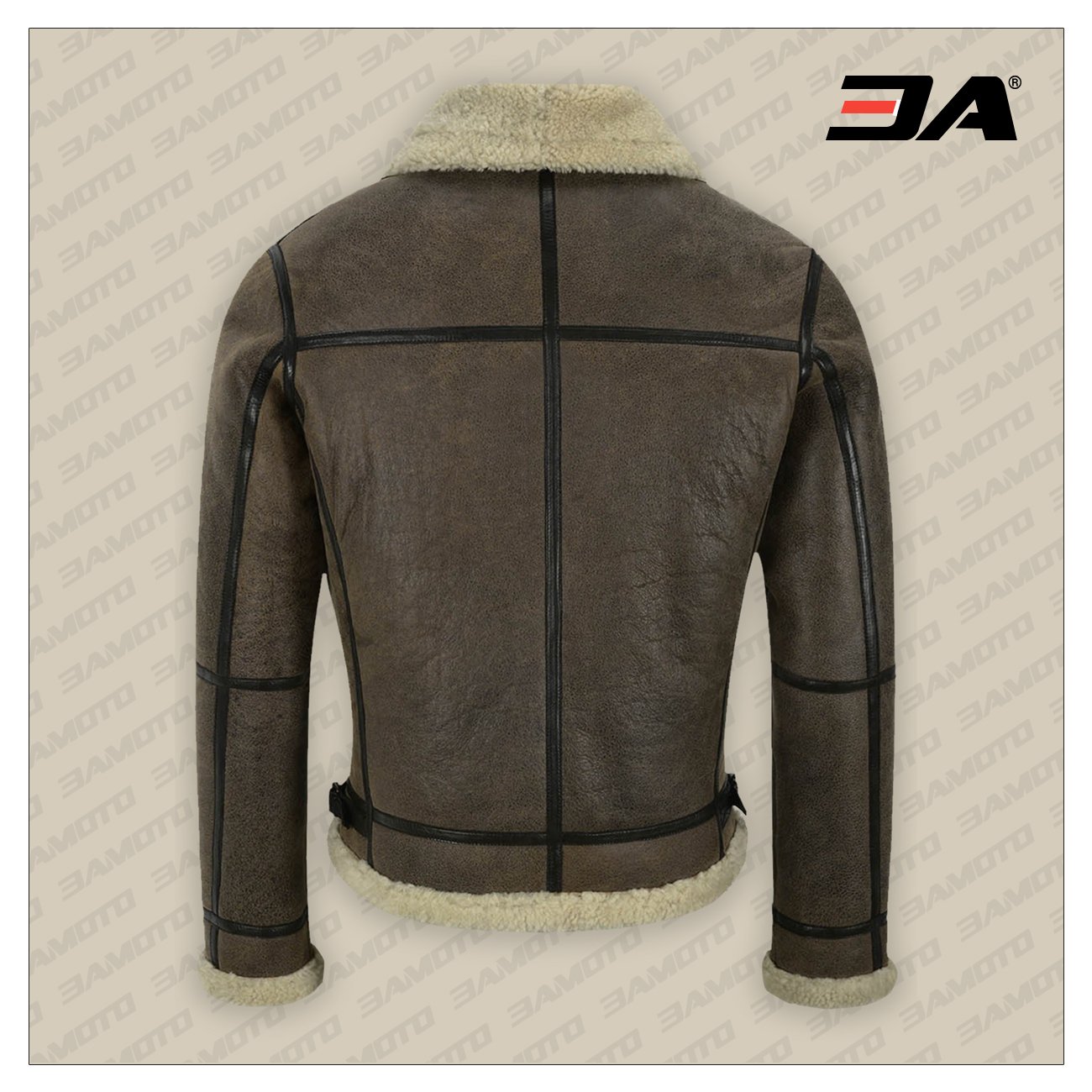 men brown air force jacket