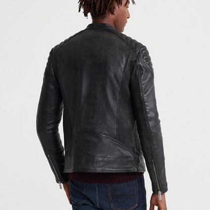 men leather jacket