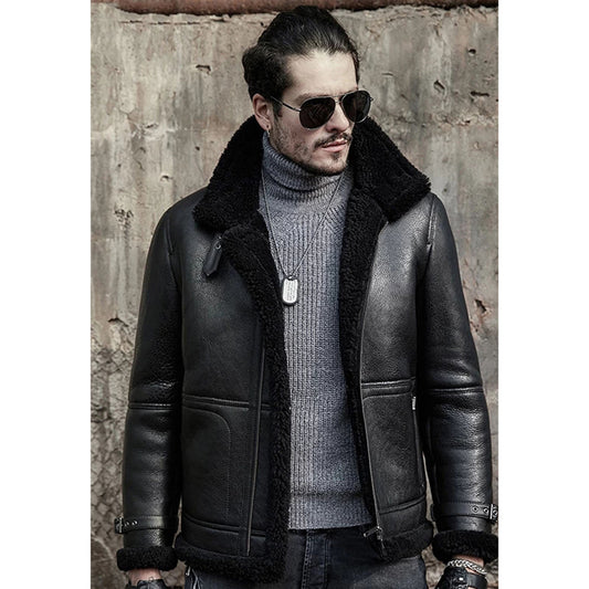 mens aviator jacket - 3amoto shop