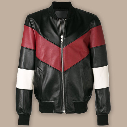 mens black bomber jacket